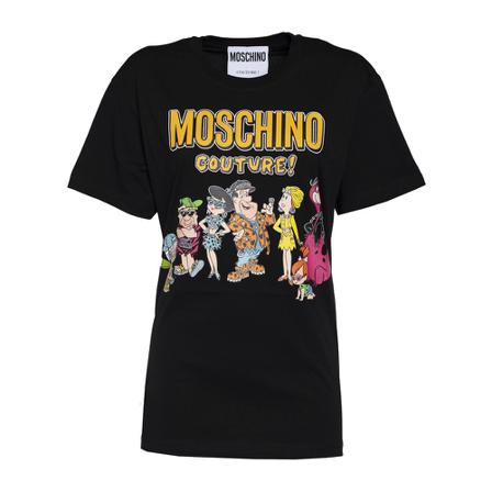 Moschino T-Shirts Sort, Dame