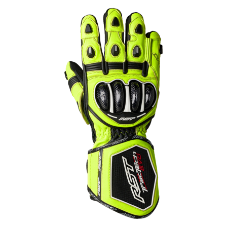 Motorradhandschuhe RST Tractech EVO 4 Neon-Gelb/Schwarz XXL