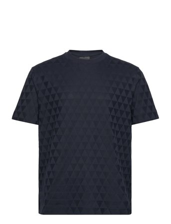 T-Shirt T-shirts Short-sleeved Marineblå Emporio Armani*Betinget Tilbud