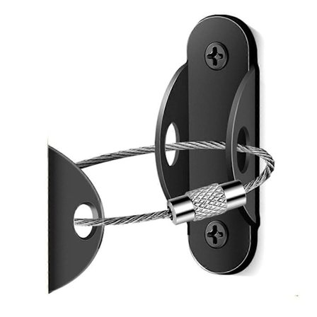 Huonekalujen kaatumisen estävä kiinnike kenkäkaapille Kirjahylly Kaappi Säädettävä metallinen paksuuntettu turvallinen kaatumisen esto