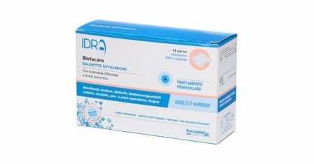 Blefacare Idra Garze Oculari Monouso 14 Pezzi Con Acido