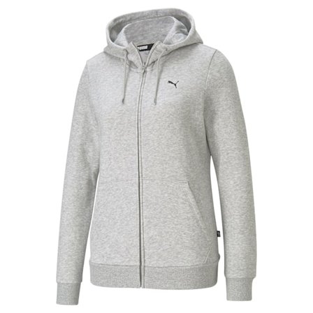 Puma Dam/Dam Logo Full Zip Hoodie L Grå