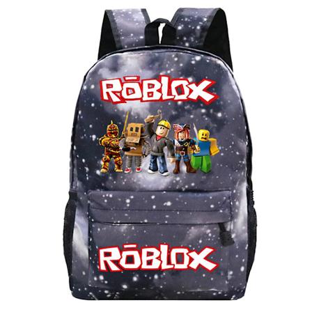 Reppu Roblox-pelillä painettu koululaukku Kirjalaulu Opiskelijan olkalaukku Matkustaminen Rentti reppu Lahjat B
