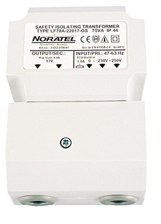 Noratel 100161 Transformator for DSC-sentraler 75 VA, Alarm & sikkerhet