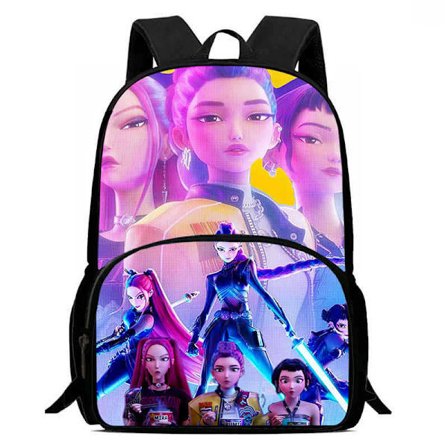 K-Pop Demon Hunter Rygsæk Skuldertaske Madkasse Penalhus Skolerygsæk-FF- TDKH0015