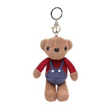 Rem Teddy Bear Nyckelring Hänge Mini Bear Doll Plyschleksak 15cm
