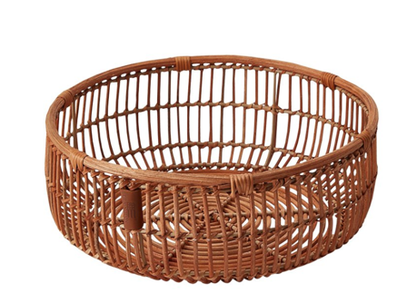 Lexington Kurv Rattan Natur Ø26