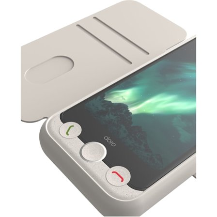 Plånboksfodral Aurora A11 Ben-vit