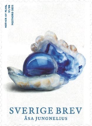 Sverige - Glaskunst - Postfrisk frimærke