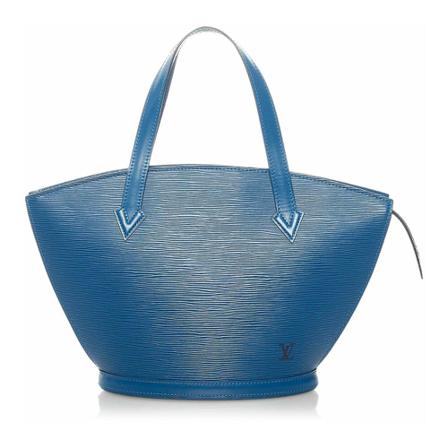Louis Vuitton Vintage, Handbag Blauw, Dames, Maat:ONE Size
