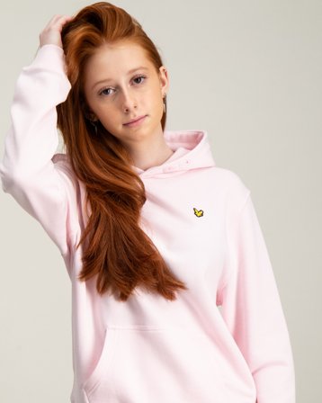 Lyle & Scott Pullover Hoodie Rose Sweats à capuche Fille - Kids Brand Store