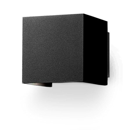 Westal Illusion Box Veggarmatur 6 W, 600 lm, 3000 K Svart, Belysning