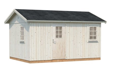 Palmako Hedwig Stuga 14,9 m²/inv. 13,6 m², obehandlad, Stugor & förråd