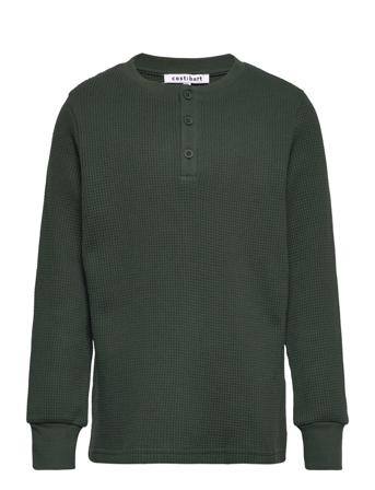 Cbtoke Ls Pullover Strik Grøn Costbart