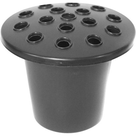 Gravblomsterkrukker 16 Slots Gravkrukker, Plastik Gravblomsterholdere, Gravindsatser Mindevaser