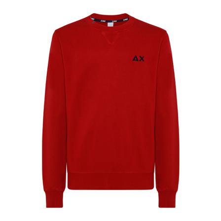 Sun68, Round-neck Knitwear Czerwony, Mężczyzna, Rozmiar: XL