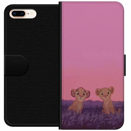Apple Iphone 8 Plus Plånboksfodral Pink