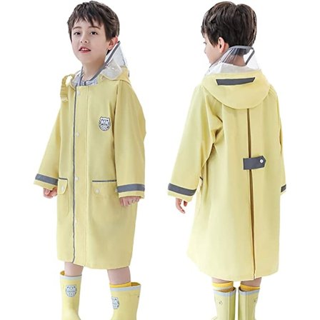 Barn Regnjacka, Barn Regnrock Pojkar, Barn Poncho, Flickor