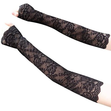 2 par åndbare arm sleeves, arm sleeves med UV-beskyttelse, blonde sleeves