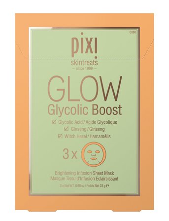 Pixi Glow Glycolic Boost (Sheet Masks) - Nude - ONE SIZE