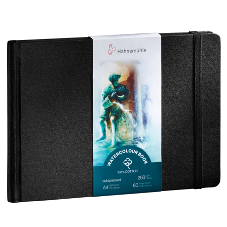 Hahnemühle Watercolour Book Akvarellbok A4 250g Liggende
