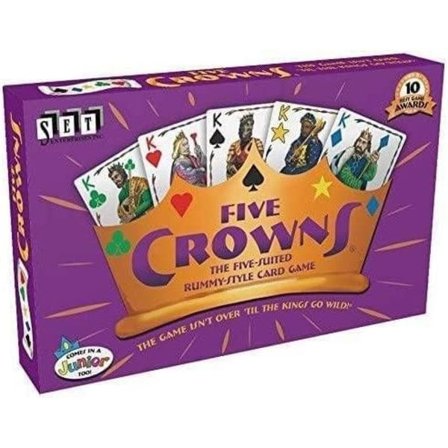 Five Crowns Five Crowns Pokerkortspel, Brädspelskort för