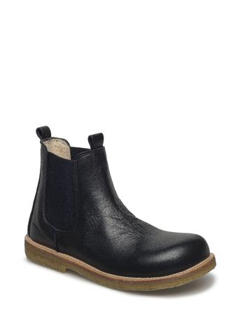 Chelsea Boot Snørestøvletter Støvletter Blå ANGULUS