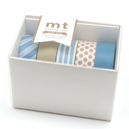 MT Washi-Tape Gift Box Grayish