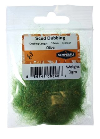 Semperfli Scud Dubbing - Olive