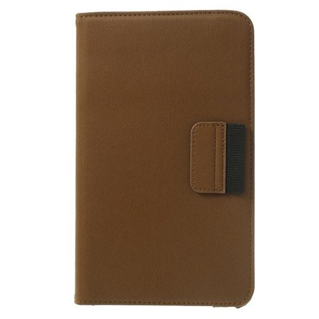 Denim Rotating Plånboksfodral till Samsung Galaxy Tab 4 8.0 (Bru