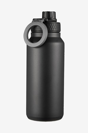 Dorre - Flaska grå Flory - Svart - Kannor & karaffer - Från Homeroom