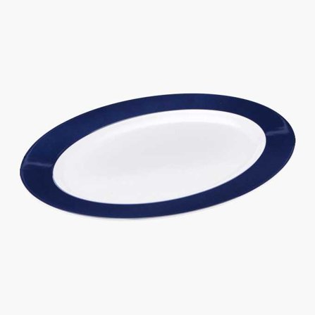 Serveringsfat oval melamin