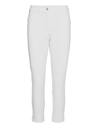 Lds Grace High Waist 7/8 Trousers 92Cm White Abacus