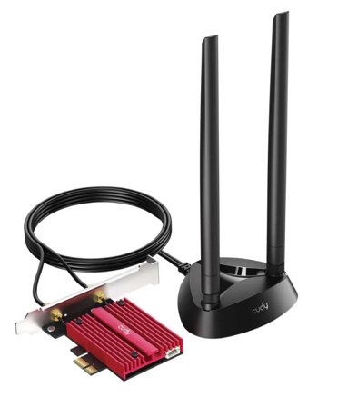 Cudy WE4000 AX5400 Wi-Fi 6E PCI Express Adapter