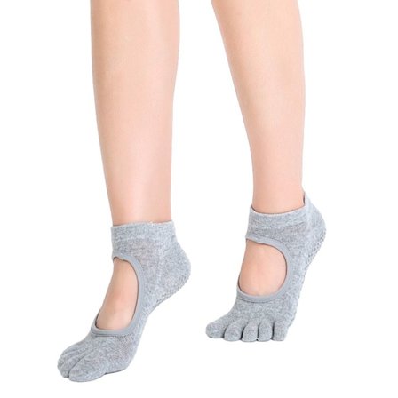 Yogastrumpor Dansstrumpor LJUSGRÅ STYLE 2 STYLE 2 Light grey Style 2-Style 2