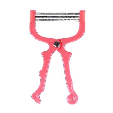 Hår fjerner verktøy ansikts skjønnhet 3 fjær tråd for å fjerne epilatoren (1 stk-rød)