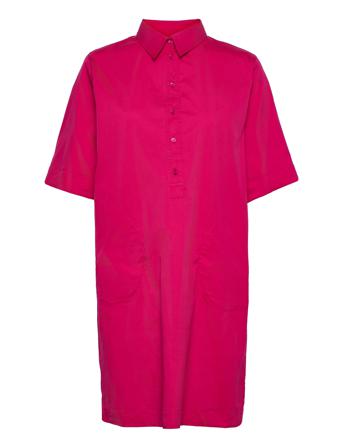 Carlee 3/4 Shirt Dress Pink MOS MOSH