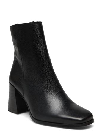 Nimi Ankle Boot Shoes Boots Ankle Boots Ankle Boot - Heel Sort Camilla Pihl