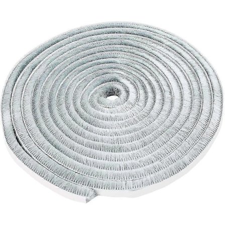 Tetningslist, 5m Anti-trekk tetningssnor, selvklebende tetningslist for dørvindu - Grå