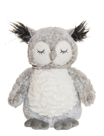 Teddykompaniet Owl, Uve, Grey - Grey - ONE SIZE