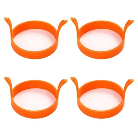 Silikoniset munarenkaat paistettuihin muniin, tarttumaton munien keitin