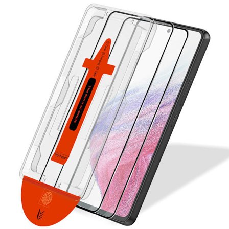2-pack Samsung A53 skärmskydd - härdat glas | [Automatisk installation] - Bubblfritt Samsung A53 Samsung A53