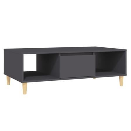 Vidaxl Soffbord Grå 103,5x60x35 Cm Spånskiva Grå