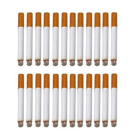 2/24/60 stk. Fake Sigaretter, Med Et Realistisk Utseende Fake Sigaretter Morsom Gave Leke Triks Vits Blås Røyk (LGL)