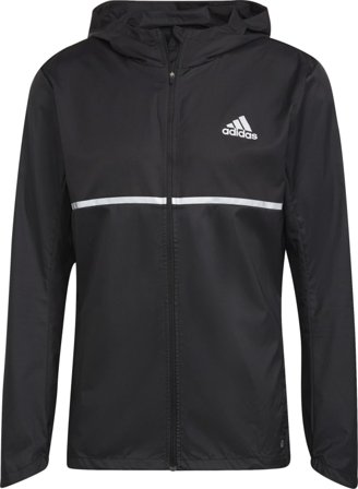 Adidas Men's Own The Run Jacket Men unlined workout jackets Black XXL