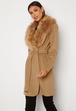 Chiara Forthi Verona Coat Camel Klær