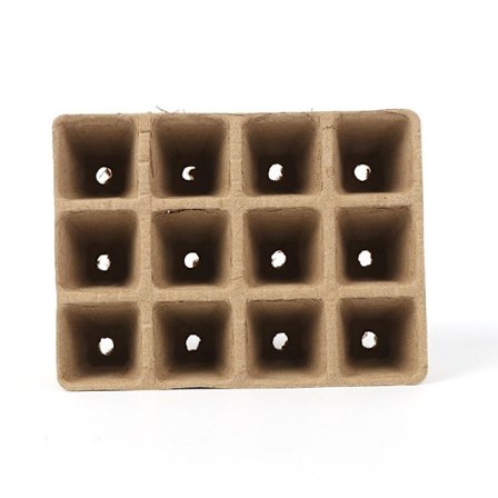 10 Stycken Biologiskt Nedbrytbara Krukor, Små Fiberkrukor, Fröodlingskruka, Plantkrukor Kompatibla Biologiskt Nedbrytbara Växter, Blommor, Frökrukor 