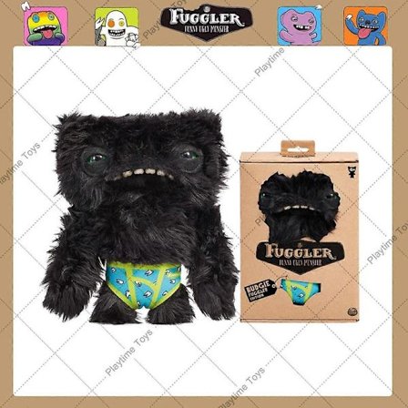 Fuggler Original Ugly Teeth Monsters Plyslegetøj Bredøjede Monstre Familie På Ferie i Undertøj Plys Varme Gaver Til Børn