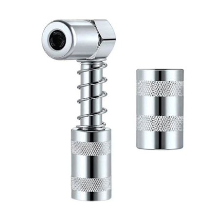 90 Graders Smørefedt Kobling Med Koblingsforbindelse Til Smøreværktøj