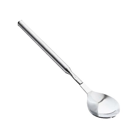 Ruostumattomasta teräksestä valmistettu teleskooppinen lusikka, baarilusikka, sekoituslusikka kahville, maidolle, suolalle